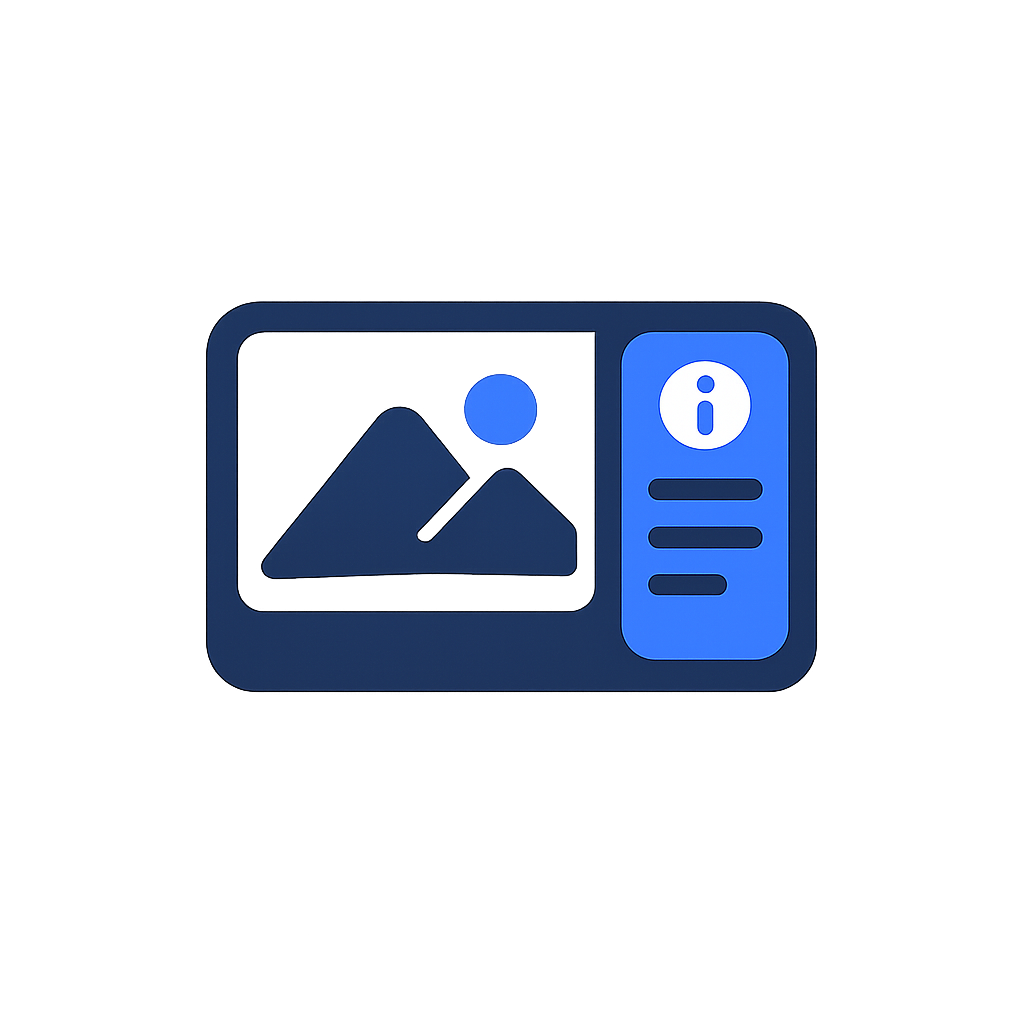 View Metadata (EXIF/PDF/Audio) icon